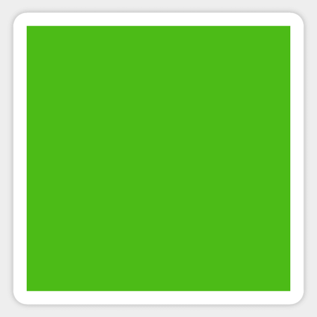 Kelly Green Solid Color Sticker by AmazingStuff